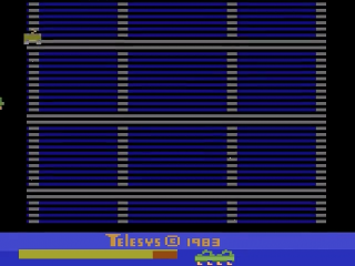 Demolition Herby title screen for Atari 2600